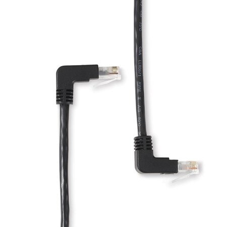 Black Box 6 Bk Cat5E Ang Cable D/U EVNSL27E-0006-90DU